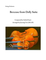Berceuse from Dolly Suite Orchestra sheet music cover